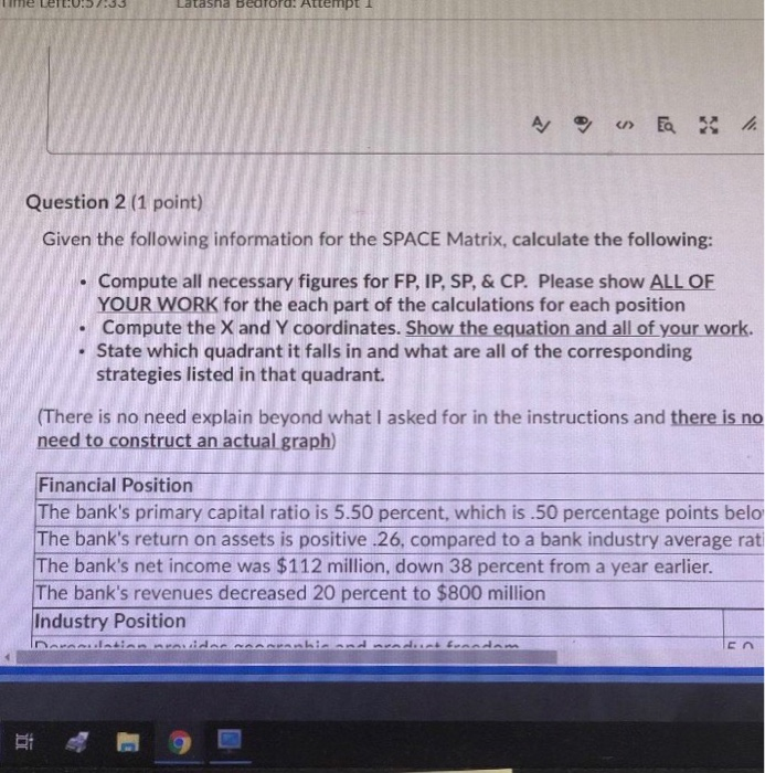 strategic approach is best for ea Please show all of your work.
