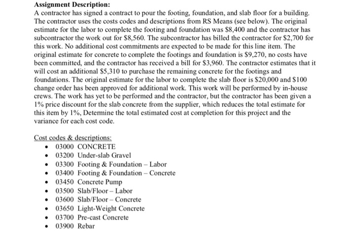  Construction Engineering Financial No need to use all rows. Just use