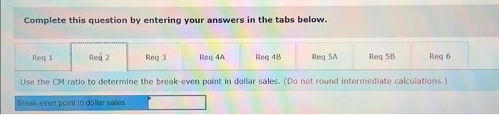 per unit, and fixed expenses total $180,000 per yeat. Its operating results