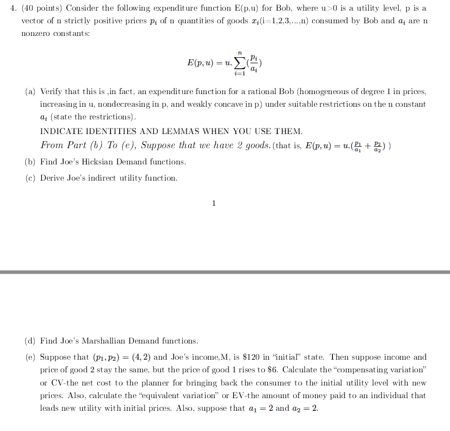 This is a 1 question with components please try to do it