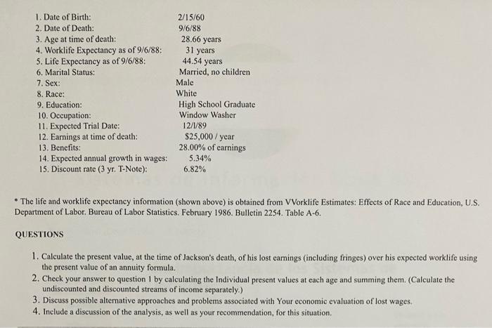Thanks Problema 1 The Time Value of Money Jackson L. Brown Valuation
