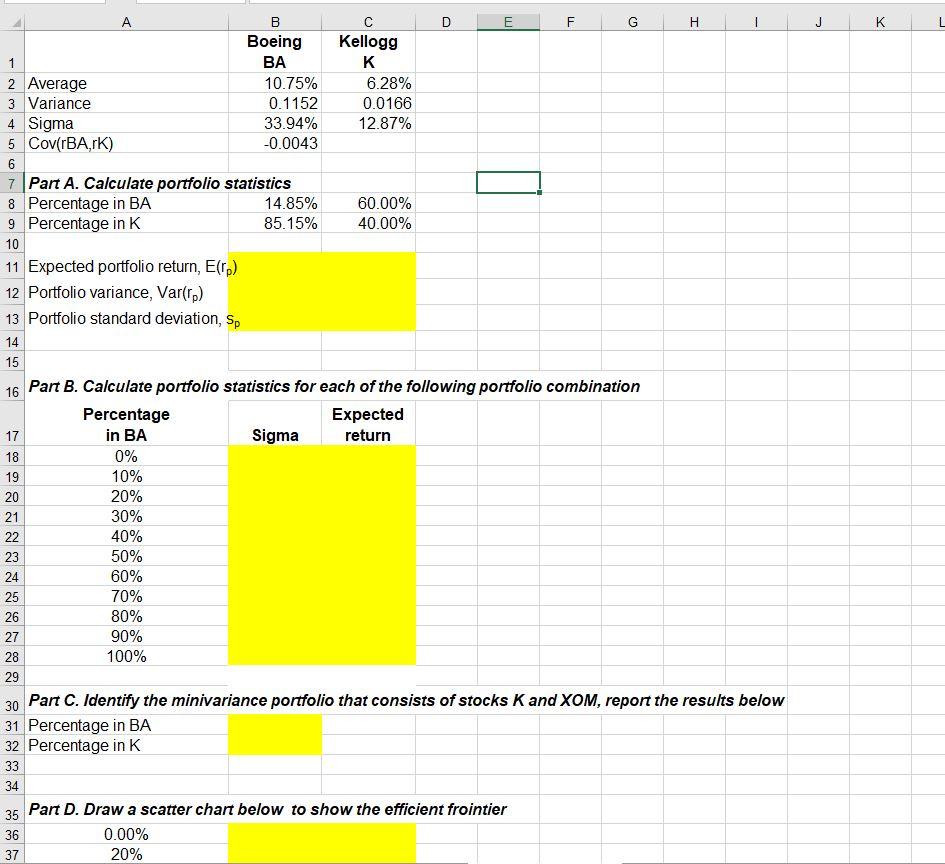 Please post google sheet link when completed! B D E F G