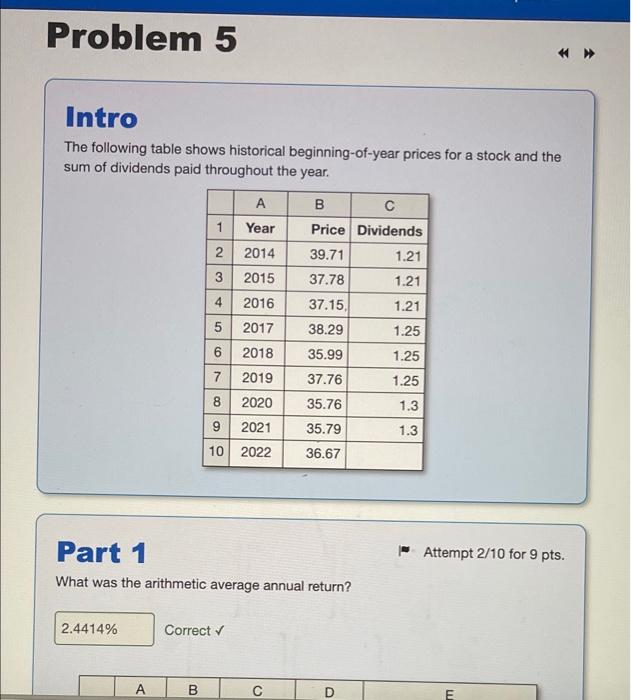 problem 5 need part 2: please answer it right . everyone keeps