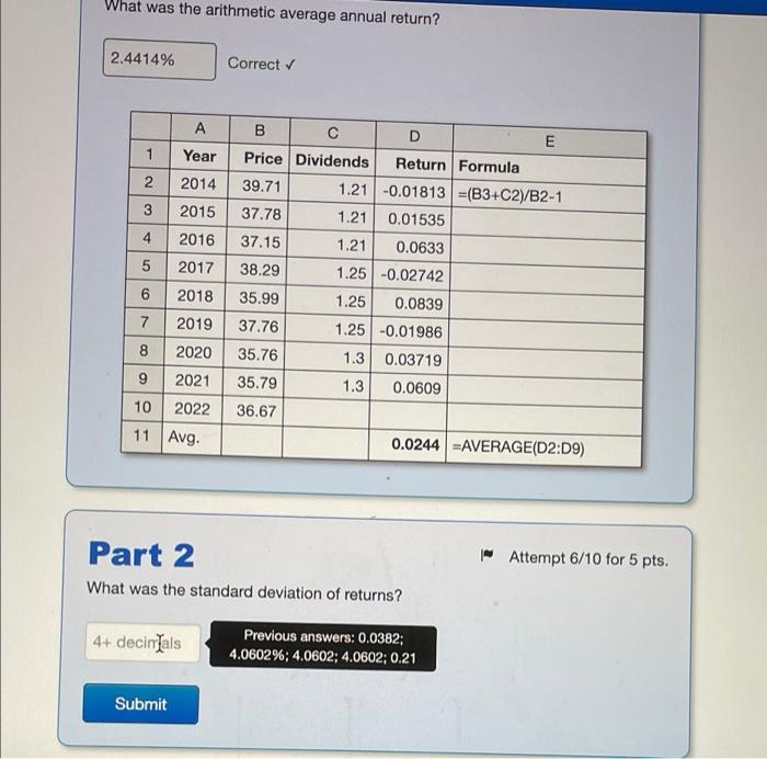 answering it wrong. need question 13 part 1 Problem 5 Intro The
