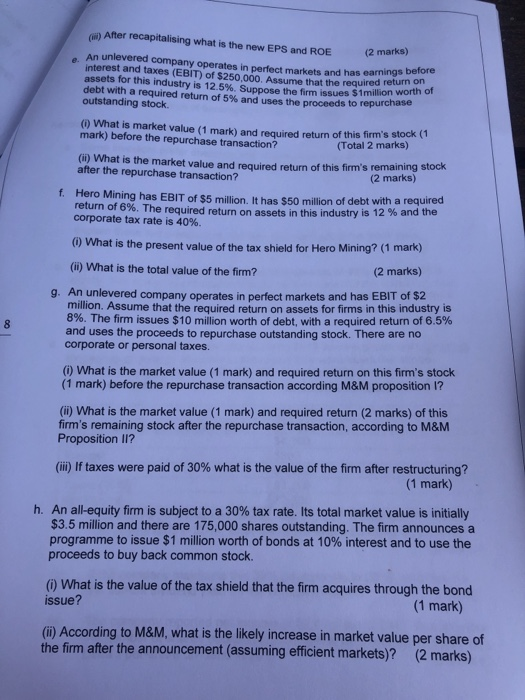 of debt and equity change as increased in the balance sheet. and