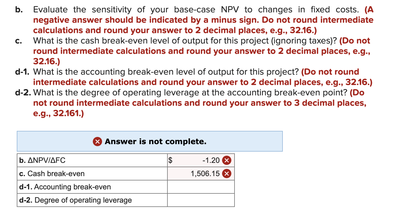 $2,350,000, have a fouryear life, and have no salvage value; depreciation is