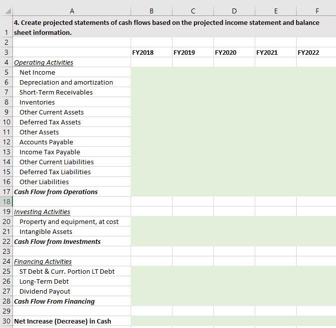 based on the historical financial statements as well as 1 the information