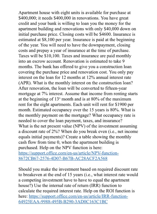  This is an excel question. My main trouble is with the