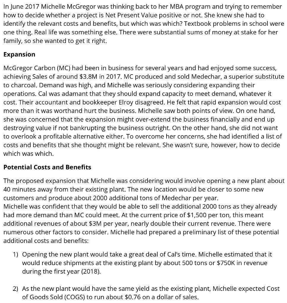 Please only answer question 5: Does this project increase MCs Value Add?