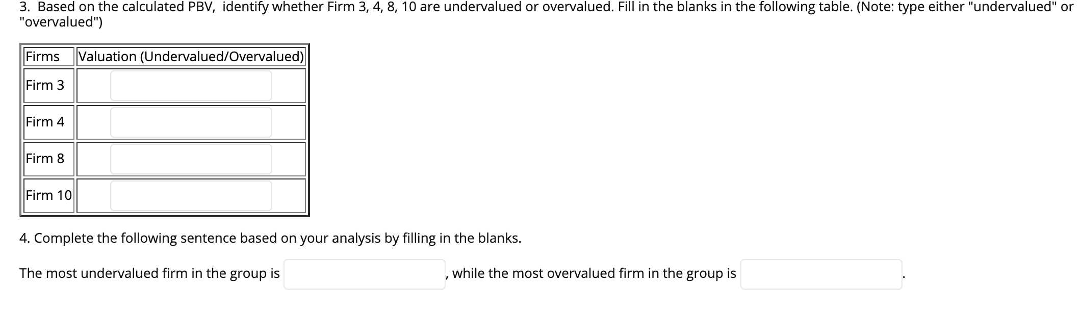 to the nearest hundredth. e.g. 3.452 => 3.45) Integrated Oil Firms ||Price-to-Book