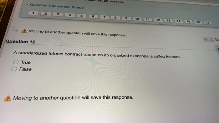  econds Question Completion Status: 2 3 7 10 11 12 13