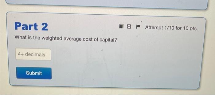 is given below: A B 0.21 1 Tax rate 2 Equity 3