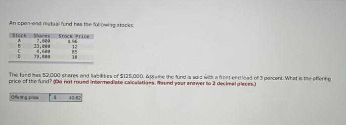 Do as the question asks. Show the work and explain. An open-end