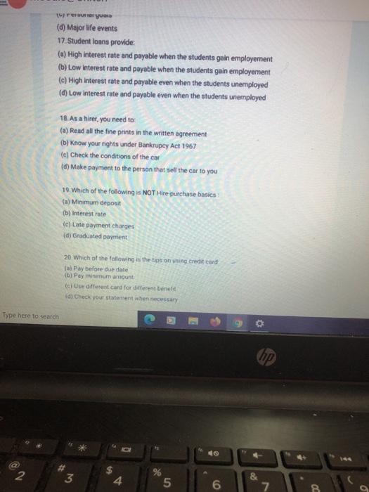 (a) Fraud cases (b) Complaints (c) Credit decision (d) General pricing 4.