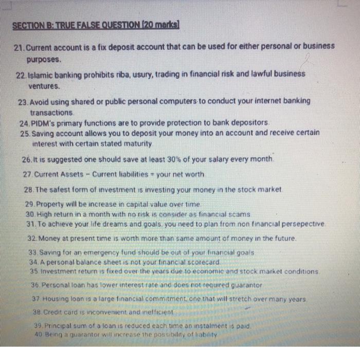 Islamic banking in Malaysia is monitored by: (a) Syariah Advisory Council (b)