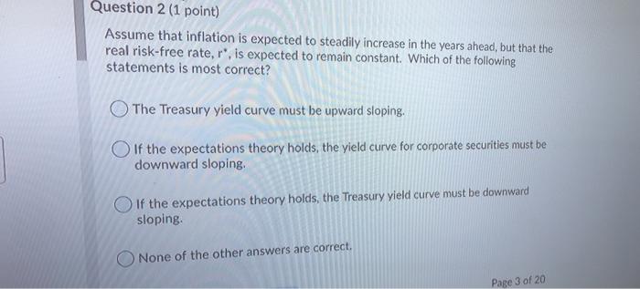 the interest rate on a 3-year Treasury Note is 3.25%, and 6-year