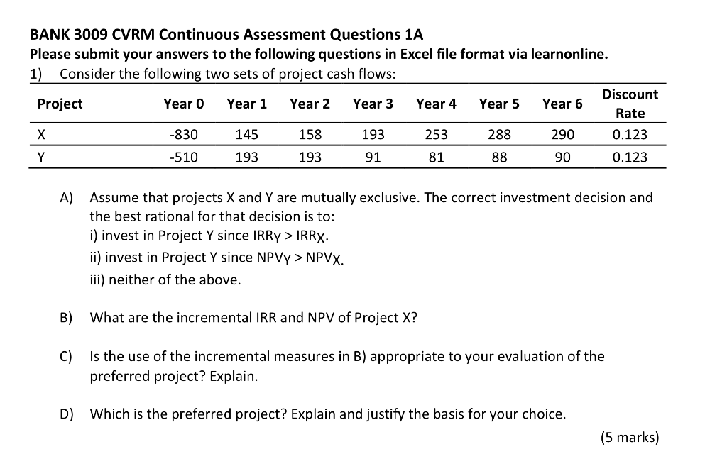can you please use excel to answer the question as I want