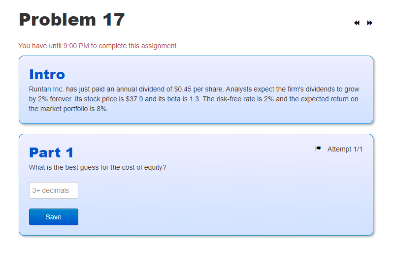  You have until 9:00 PM to complete this assignment. Intro Runtan