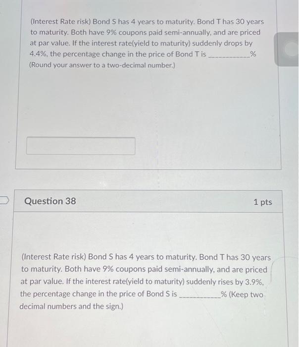 please help asap with complete answer for the joint question (Interest Rate