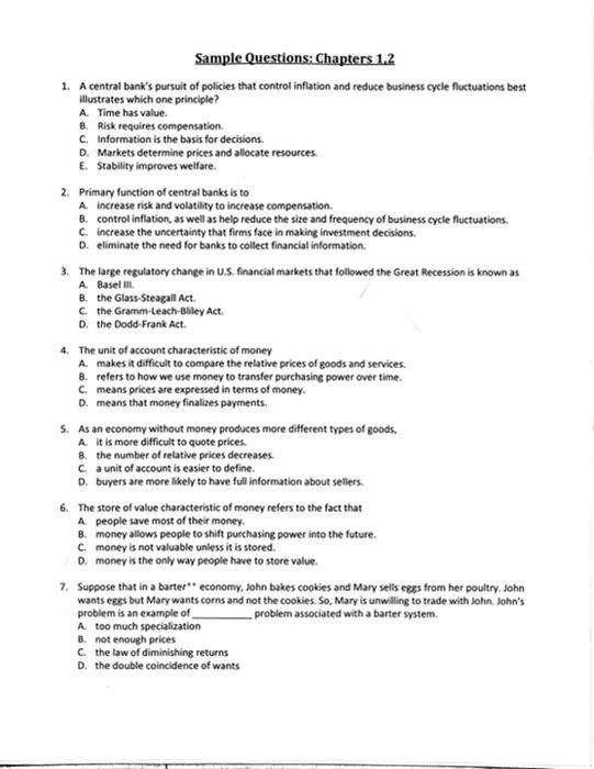 This is practice and im trying to double check my answers thanks