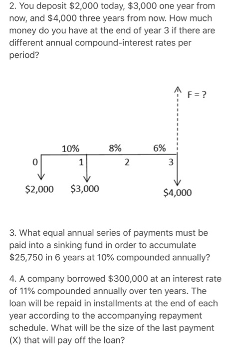  please show equations and steps i missed the notes 2. You