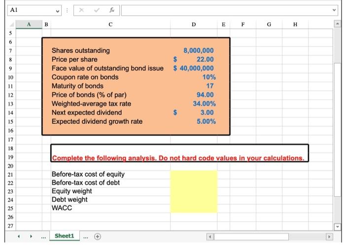 Cell Formatting Table Styles Styles Clipboard Font A1 X B D E
