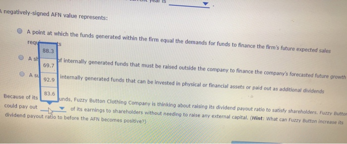 but this year, sales are expected to grow by 6%. Fuzzy Button