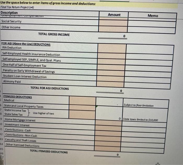 reconciliation workbook-calculate the amount of tax payable or refund due for the