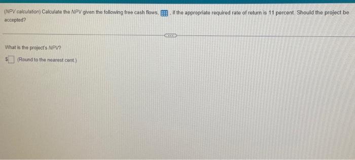 IRR on the following projects a. An initial outlay of $11,000 resulting