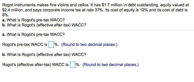  Rogot Instruments makes fine violins and cellos. It has $1.7 million