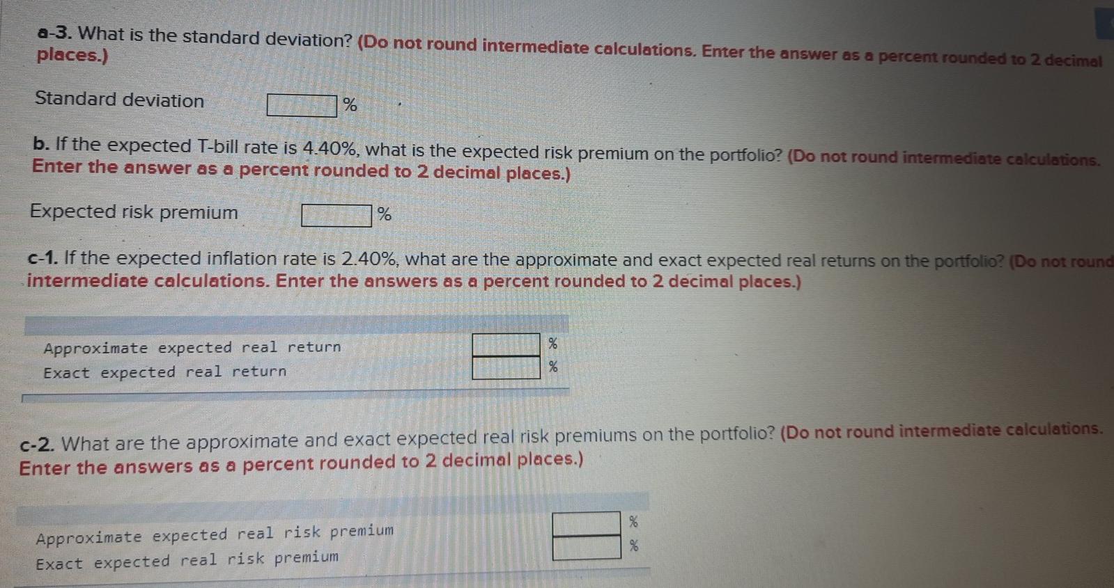 2) Consider the following information about three stocks: State of Economy Boom