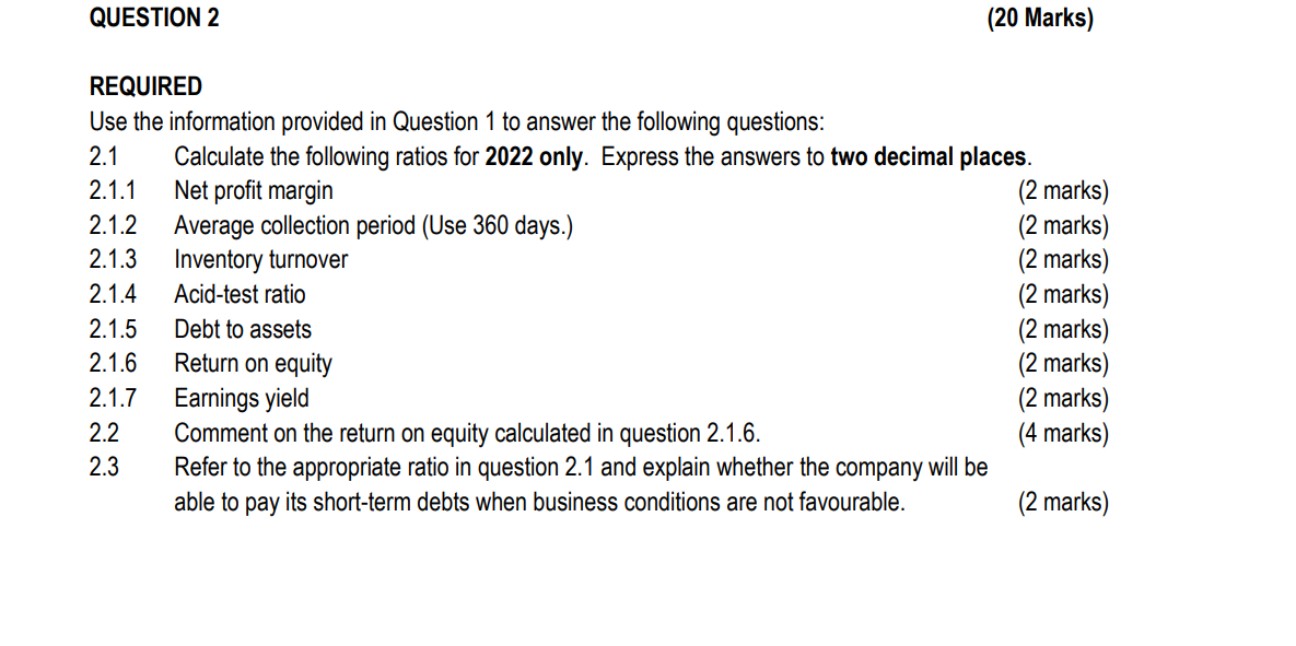 as at 31 December 2021 and 2022 are as follows: Additional information