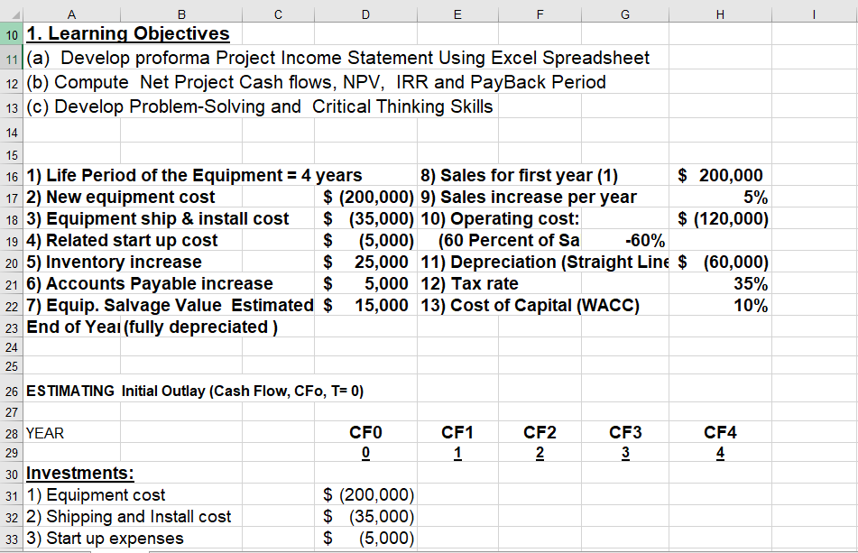  B H E F G 10 1. Learning Objectives 11 (a)