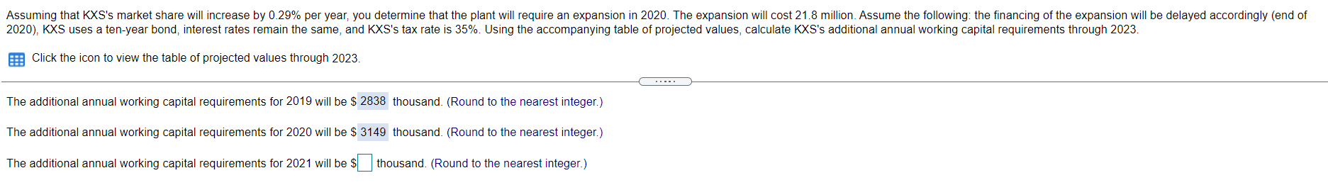 Please help me answer the following question. Please do it for the