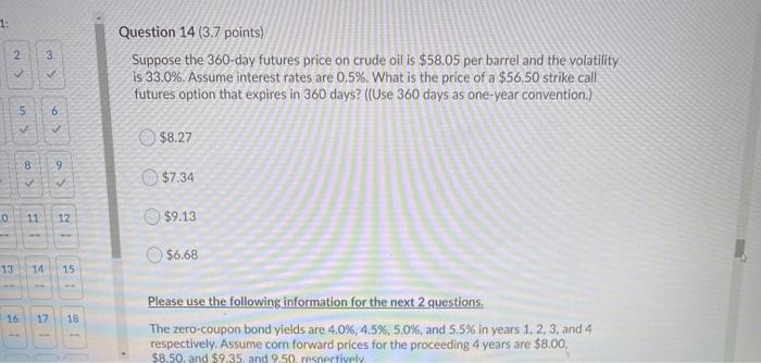 no dividend and the option expires in 90 days. (Use 360 days