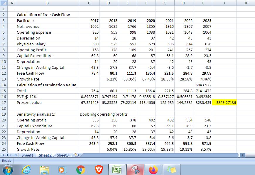  how do I calculate the nopat for this homework problem? B