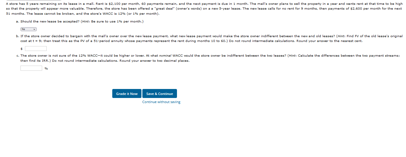 Please show how you find each value as if i was a