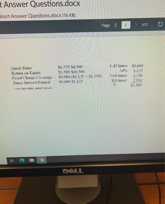 (76 KB) Page > of 2 0 Q15. Example Using the following