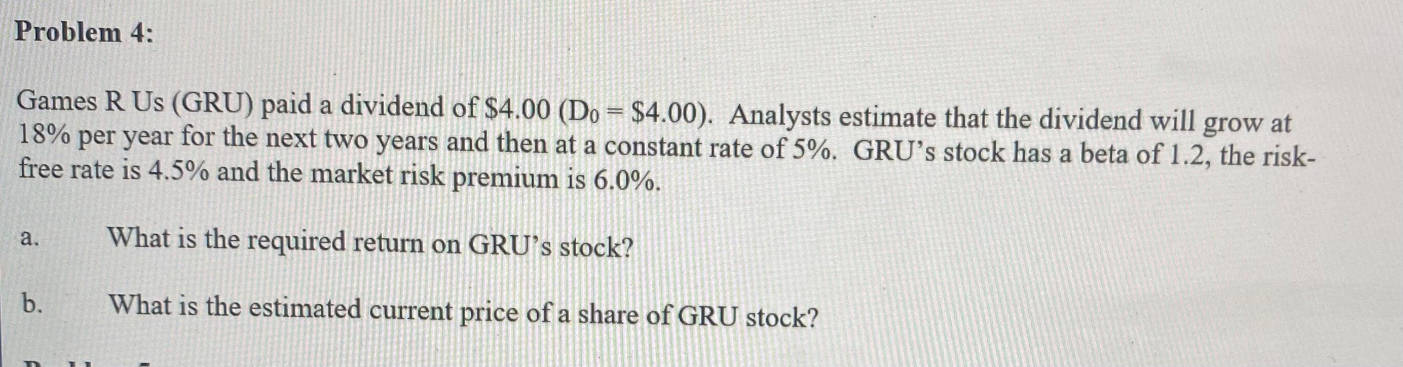 Mathematical formula needed Mathematical formula needed Problem 4: Games R Us (GRU)