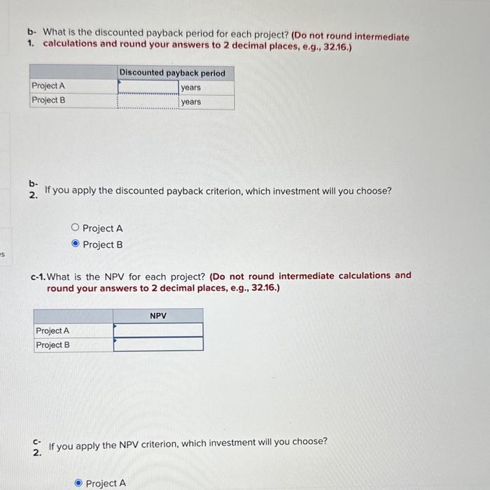 choose, if any, you require a return of 14 percent on your