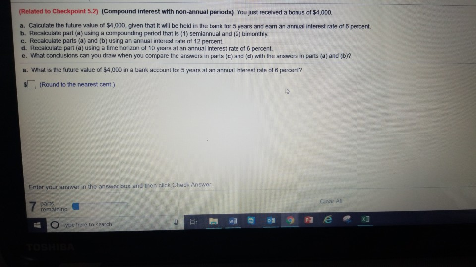 pls answer a-e. pls round to the nearest cent (Related to