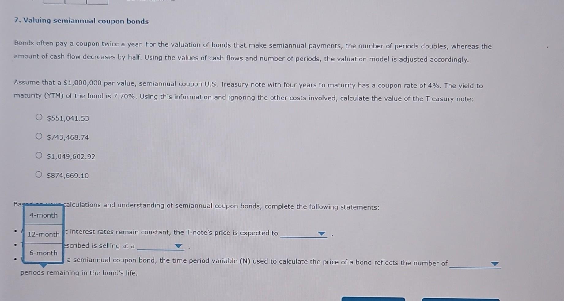 payments, the number of periods doubles, whereas the amount of cash flow