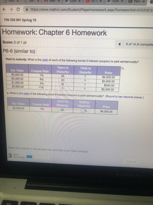 Homework Score: 0 of 1 pt 5 of 14 (4 com P6-5
