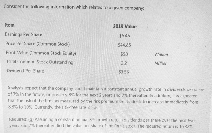 next 2 years and 7% thereafter. In addition, it is expected that