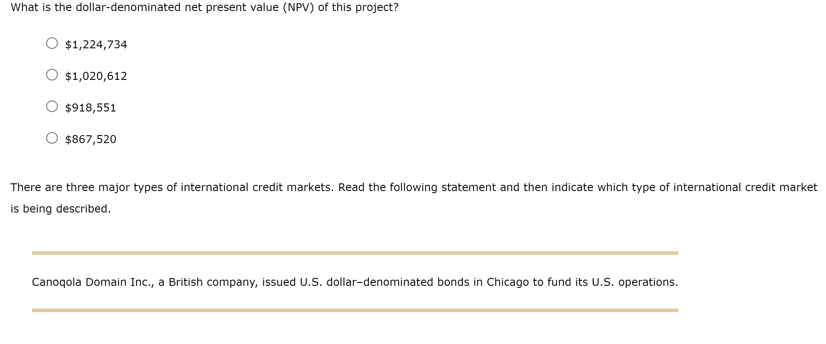 profitability of multinational companies. Consider the following statement: Countries with lower inflation