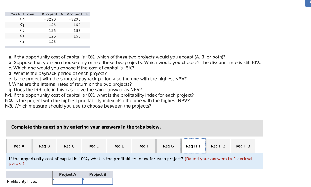 -$290 125 153 125 153 125 153 125 a. If the opportunity