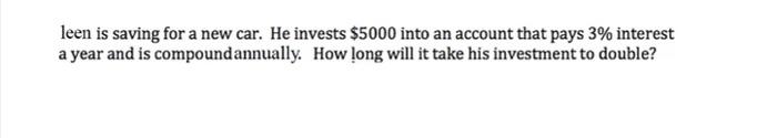 an account that pays 3% interest a year and is compound monthly.