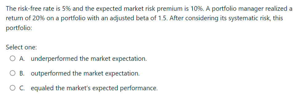 please answer these two questions!!! and have details! Thank you! The risk-free