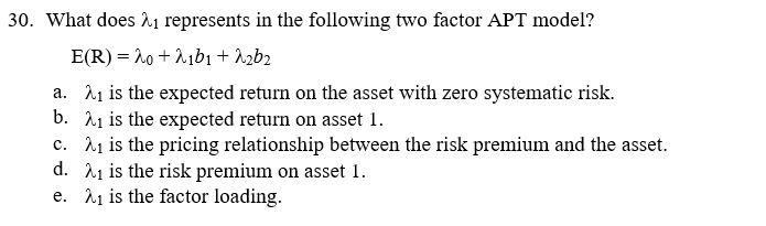 30. What does 21 represents in the following two factor APT