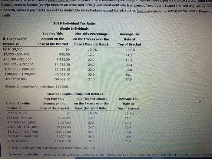  need help with quantitative problems please dx rate on long-term income.